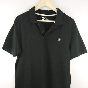 Timberland Organic Cotton Logo Stitched Polo